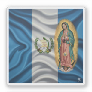Virgen de Guadalupe - Guatemala Aufkleber