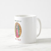 Virgen De Guadalupe Kaffeetasse (VorderseiteRechts)