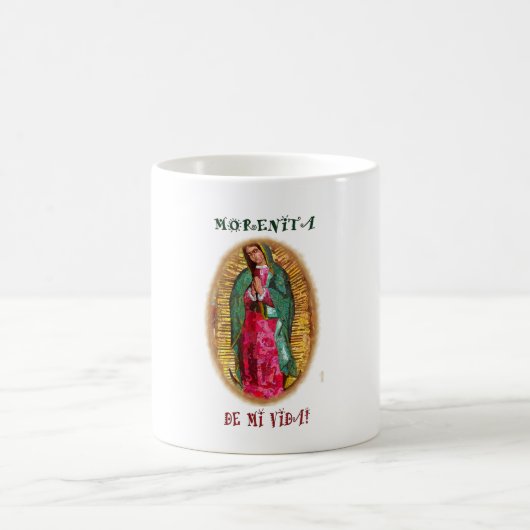Virgen De Guadalupe Kaffeetasse (Mittel)