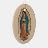 Virgen de Guadalupe Keramik Ornament (Rechts)