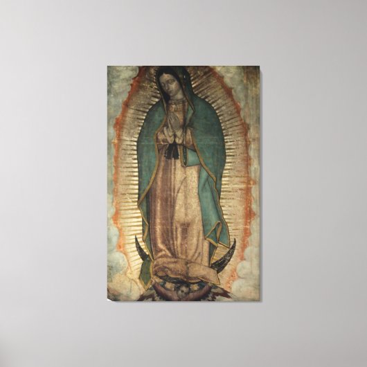Virgen de Guadalupe Leinwanddruck (Vorderseite)
