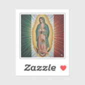 Virgen de Guadalupe - Mexiko Aufkleber (Blatt)