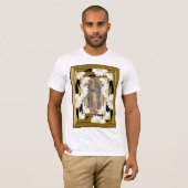 Virgen De Guadalupe (mit Gänseblümchen) T-Shirt (Vorne ganz)
