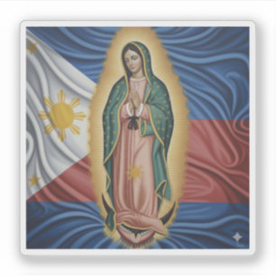 Virgen de Guadalupe - Philippinen Aufkleber