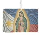 Virgen de Guadalupe - Philippinen Autolufterfrischer (Rückseite)
