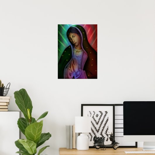 Virgen De Guadalupe Poster (Heimbüro)