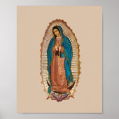 Virgen de Guadalupe Poster (Vorne)