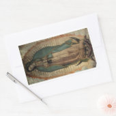 Virgen de Guadalupe Rechteckiger Aufkleber (Umschlag)