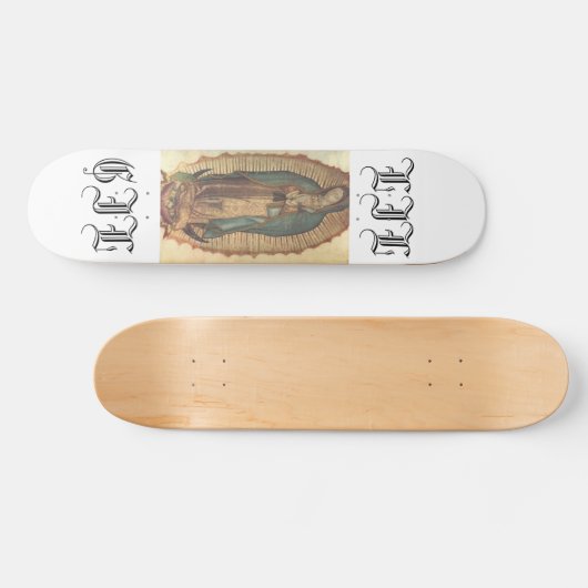 Virgen De Guadalupe Skateboard (Horizontal)