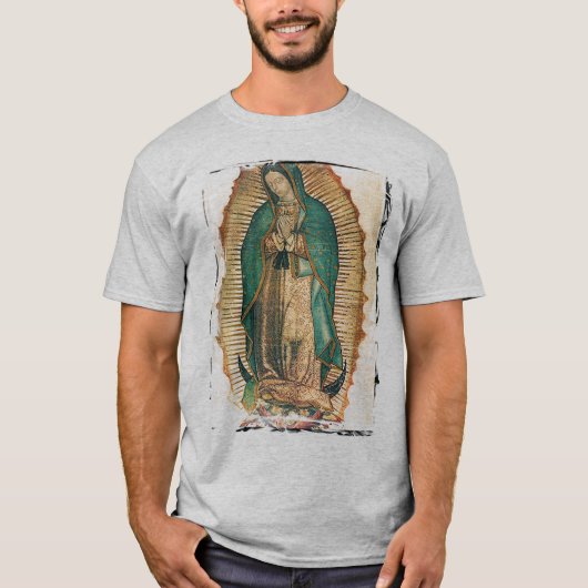Virgen De Guadalupe (traditionell) T-Shirt (Vorderseite)