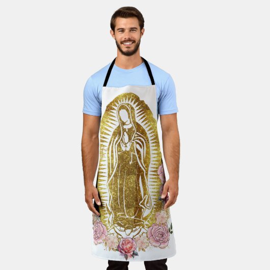 Virgen De Guadalupe Zollabfertigung Schürze (Getragen)