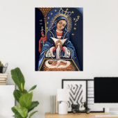 Virgen de la Altagracia Poster (Heimbüro)