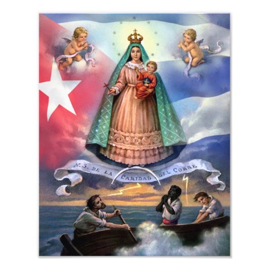 VIRGEN DE LA CARIDAD DEL COBRE, FOTODRUCK (Vorne)