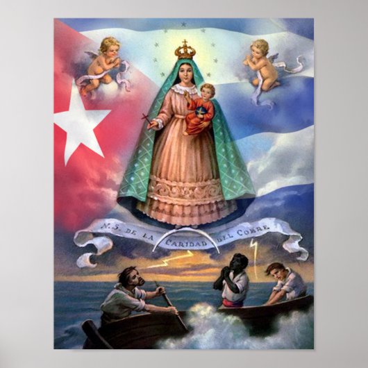 VIRGEN DE LA CARIDAD DEL COBRE POSTER (Vorne)