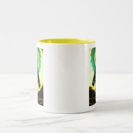 VIRGEN DE LA CARIDAD ZWEIFARBIGE TASSE (Mittel)