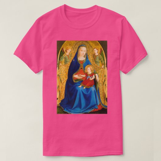 Virgen de la granada von Fra Angelico T-Shirt (Design vorne)
