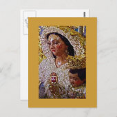 VIRGEN DE LAS MERCEDES POSTKARTE (Vorne/Hinten)