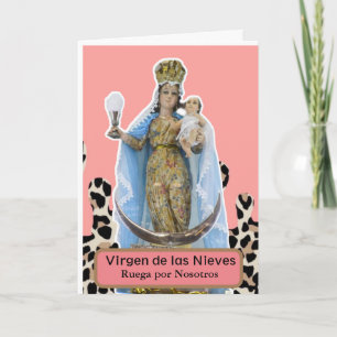 Virgen de las Nieves Card Karte