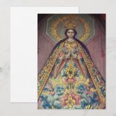 Virgen de Zapopan Einladung (Vorne/Hinten)