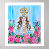 Virgen del Valle, Rocio Milagroso Poster (Vorne)