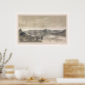 Virgen Grand Canyon Print by Dutton 1882 Poster (Küche)