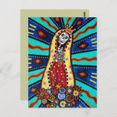 VIRGEN GUADALUPE POSTCARD POSTKARTE (Vorne/Hinten)