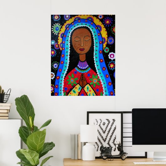 VIRGEN GUADALUPE POSTER (Heimbüro)