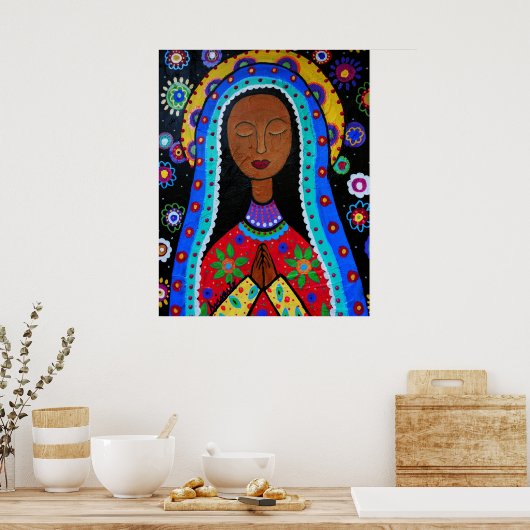 VIRGEN GUADALUPE POSTER (Küche)