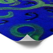 Virgen Guadalupe Poster (Ecke)