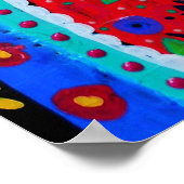 Virgen Guadalupe von Pristine Cartera-Turkus Poster (Ecke)