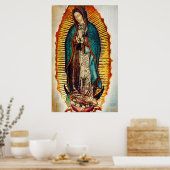 Virgen GuadalupePop Poster (Küche)