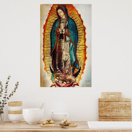 Virgen GuadalupePop Poster (Küche)