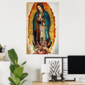 Virgen GuadalupePop Poster (Heimbüro)