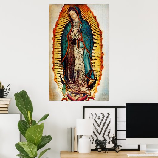 Virgen GuadalupePop Poster (Heimbüro)