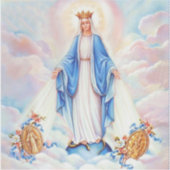 Virgen Medalla Milagrosa Aufkleber (Vorderseite)