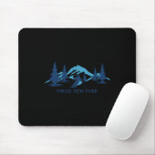 Virgil New York Ski Resort Skiing Skier  Mousepad (Mit Mouse)