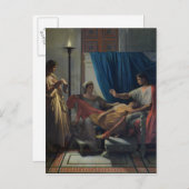 Virgil Reading the Aeneid Postkarte (Vorne/Hinten)
