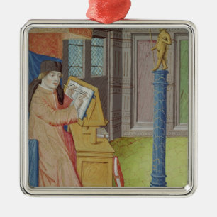 Virgil Schreiben vor Artemis Silbernes Ornament