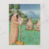 Virgil schreibt das Leben der Bienen Postkarte (Vorderseite)