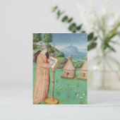 Virgil schreibt das Leben der Bienen Postkarte (Stehend Vorderseite)