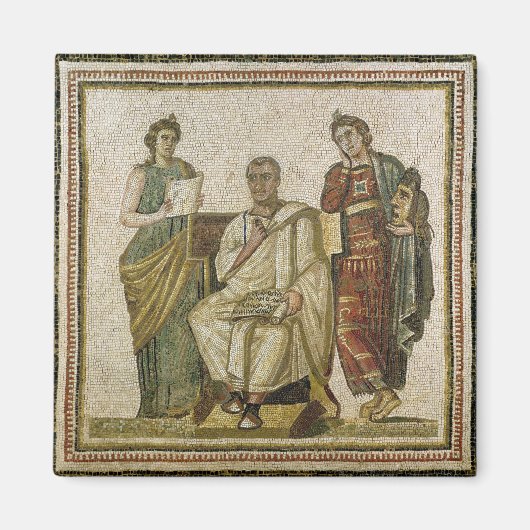 Virgil und die Musen, aus Sousse Magnet (Vorne)