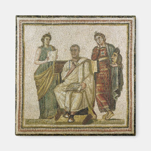 Virgil und die Musen, von Sousse Magnet