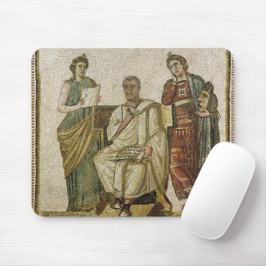 Virgil und die Musen, von Sousse Mousepad (Mit Mouse)