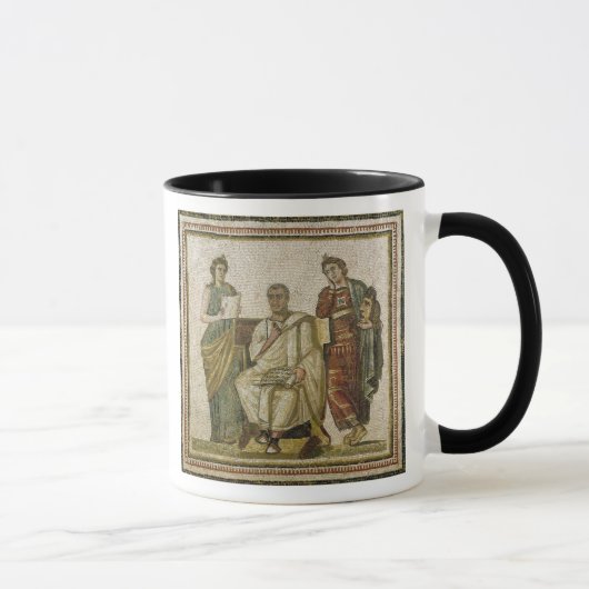 Virgil und die Musen, von Sousse Tasse (Rechts)