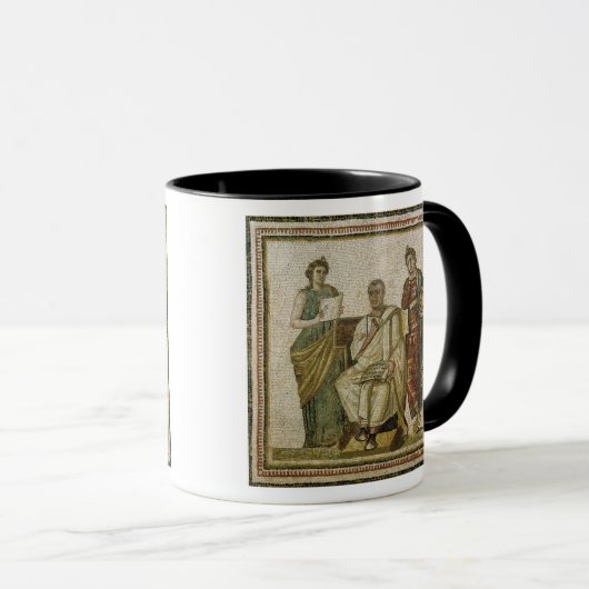 Virgil und die Musen, von Sousse Tasse (VorderseiteRechts)