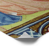 Virgil writing before Artemis Poster (Ecke)