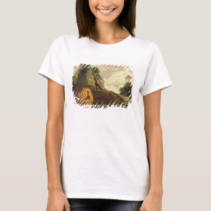 Virgils Grab durch Mondschein mit Silius Italicus, T-Shirt