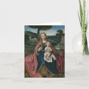 Virgin and Child in Landscape Provoost Fine Art Karte