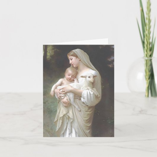 Virgin And Child L'Innocence Card Karte (Vorderseite)