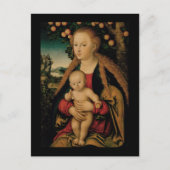 Virgin Child Under Apple Tree Postkarte (Vorderseite)